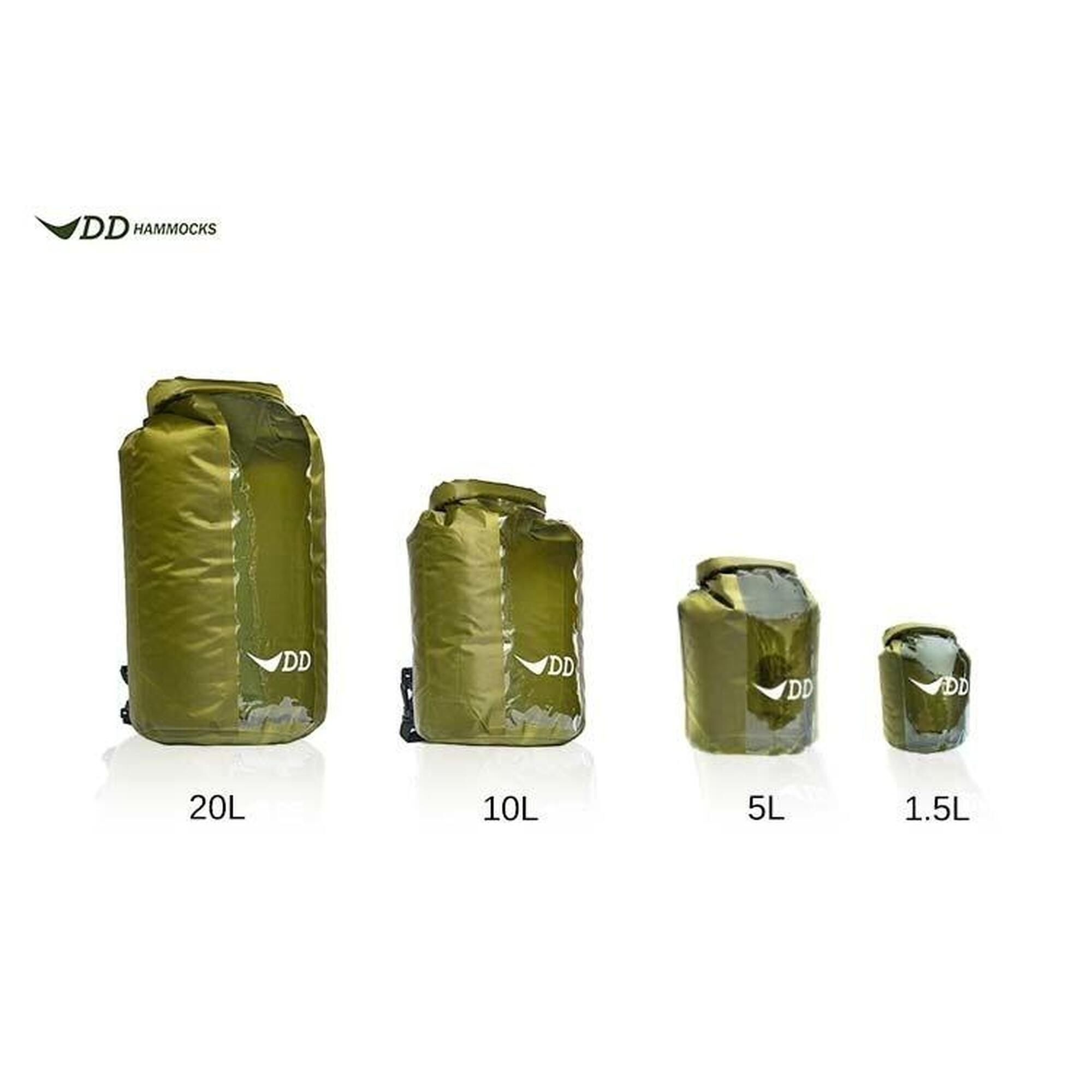 DD Hammocks Sac sec 10 litres - Vert