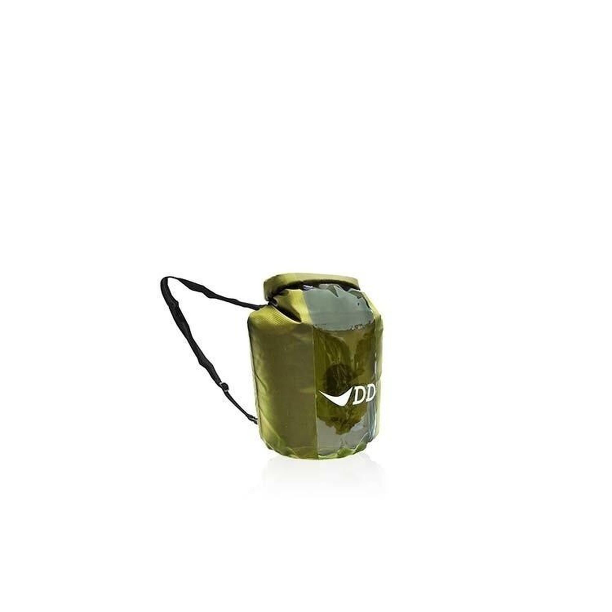 DD Hammocks Dry Bag 5 liter - Groen Waterdichte Hoes