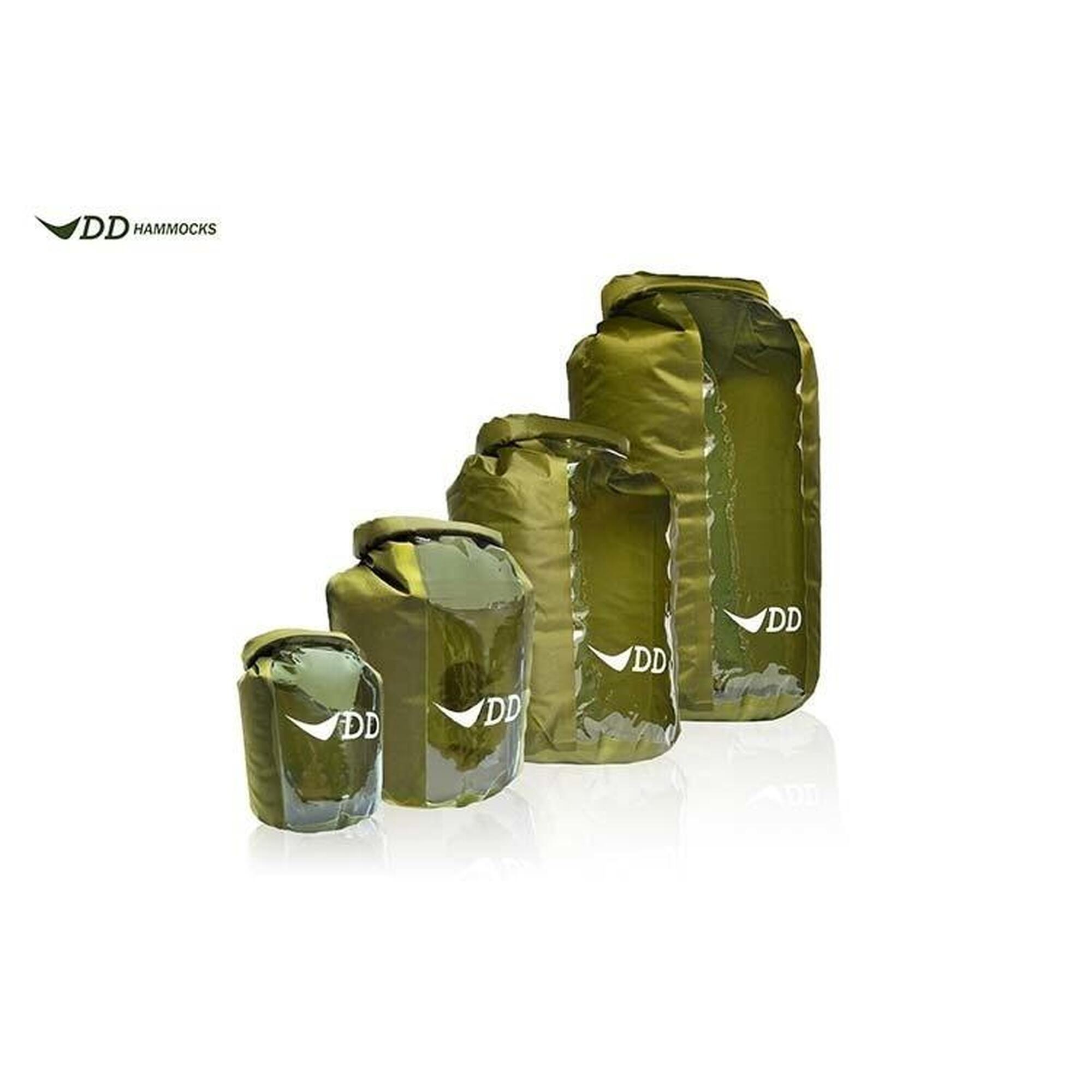 DD Hammocks Dry Bag 10 liter - Groen Waterdichte Hoes