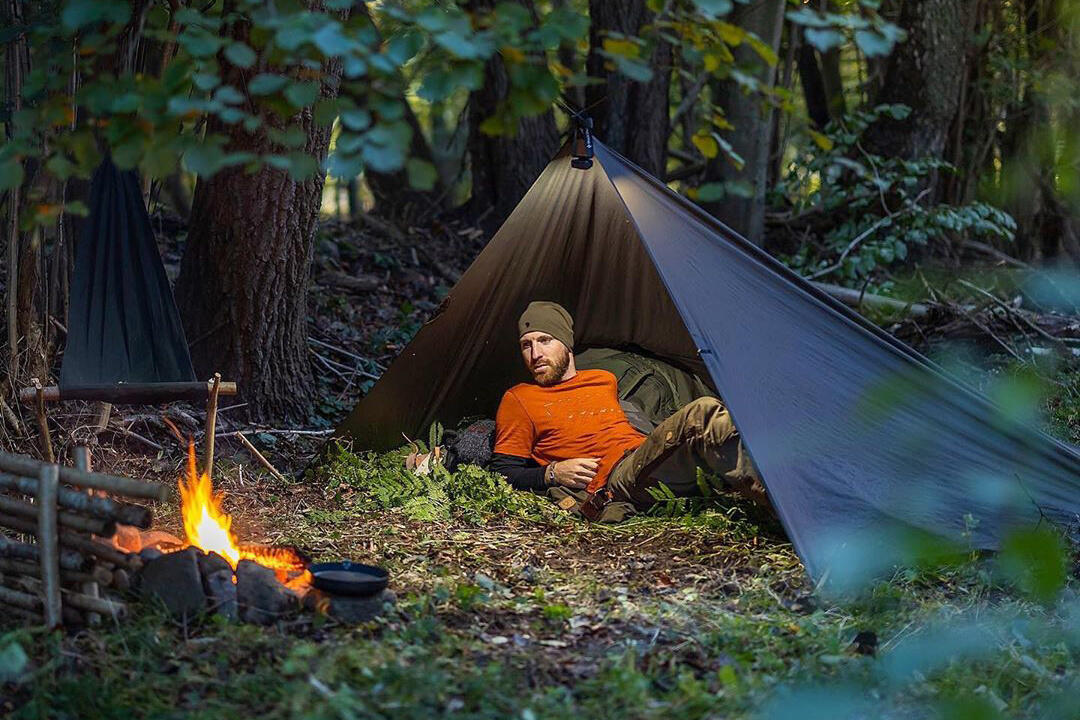 DD Hammocks Tarp 3x3 - Vert forêt 2/5