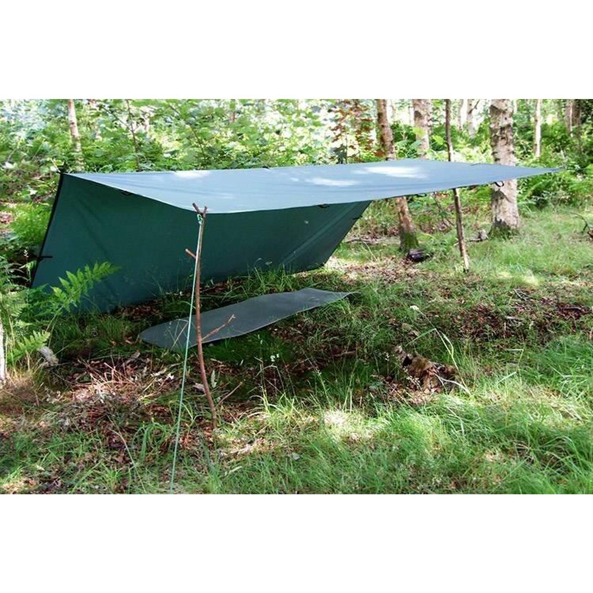 Tenda 3.5×3.5 Prelata Coyote Brown DDHammocks