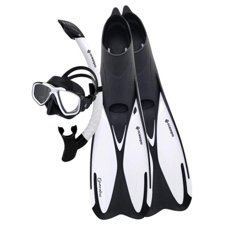 Ocean Pro Gnaraloo mask snorkel and fins set