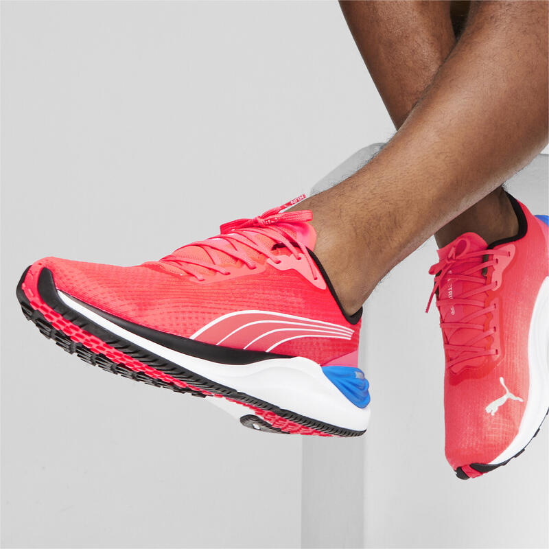 Scarpe da running Electrify NITRO™ 3 da uomo PUMA Fire Orchid Black Red