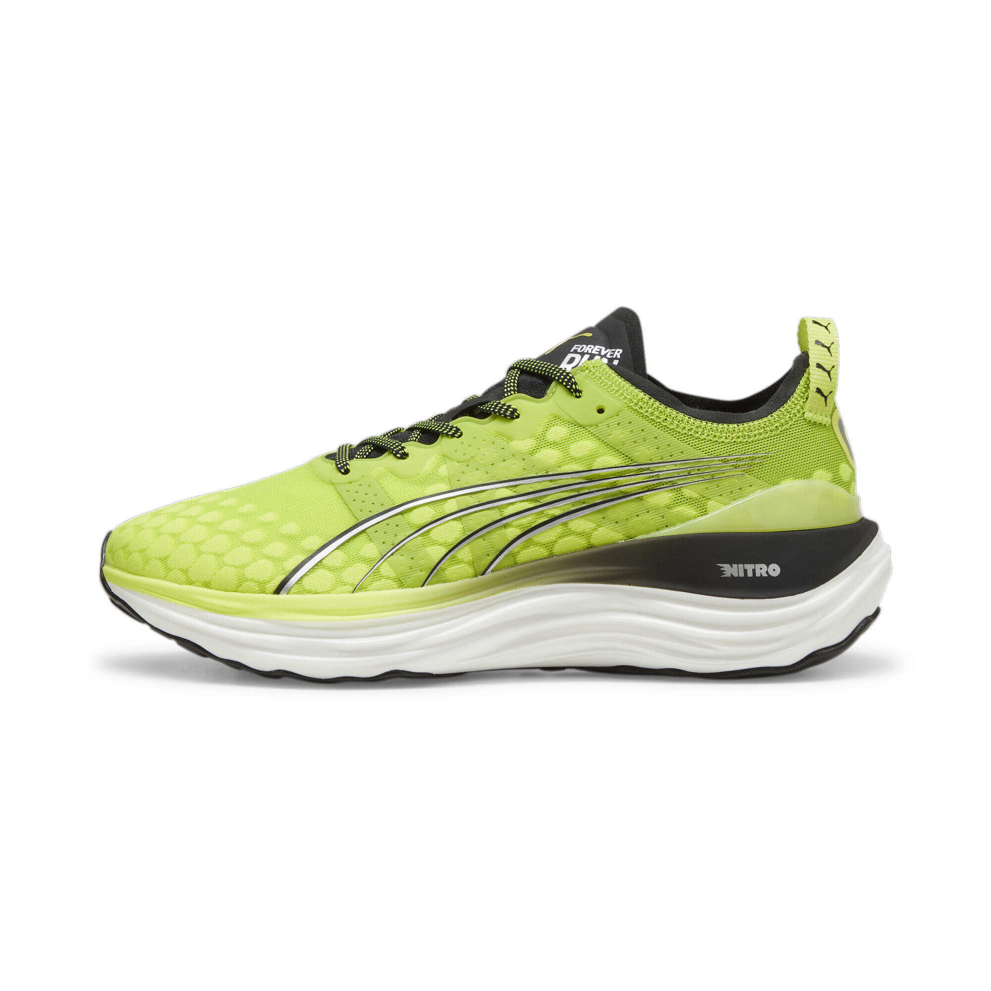 Scarpe da running ForeverRun NITRO™ da uomo PUMA Lime Pow Black White Green 5/7
