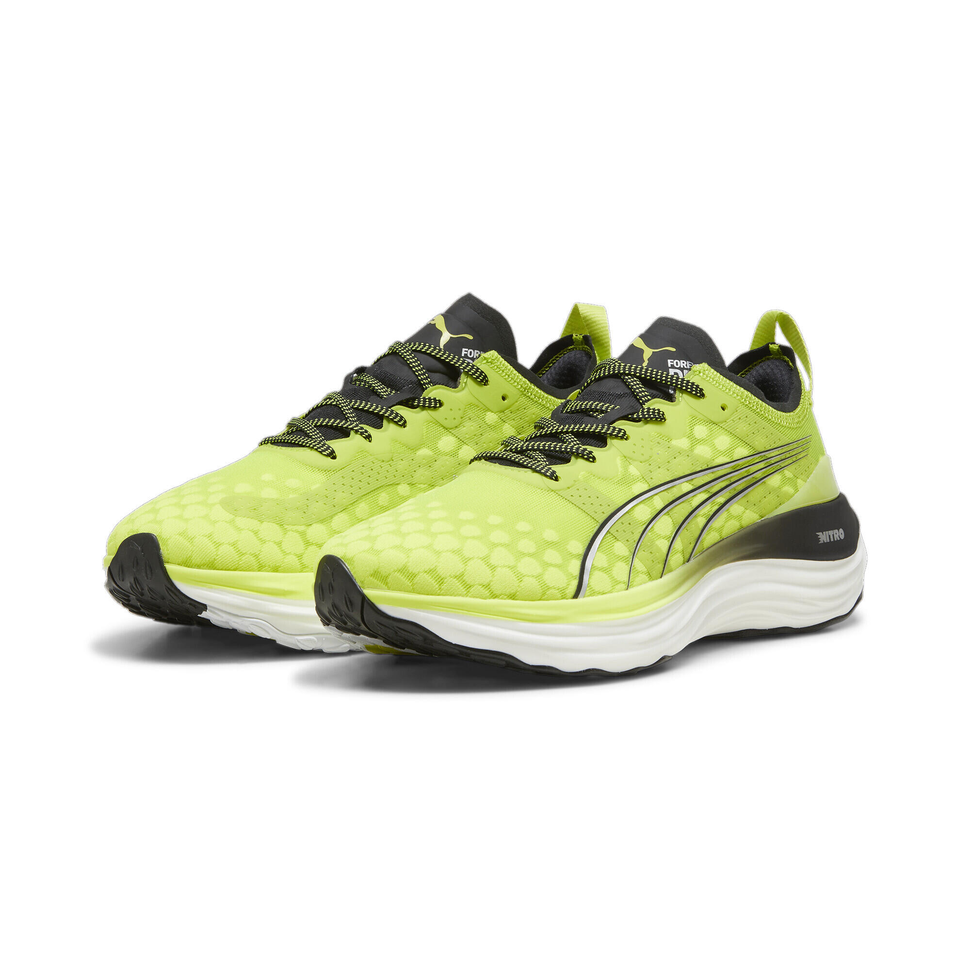 PUMA Puma ForeverRun Nitro Mens Green Running Shoes