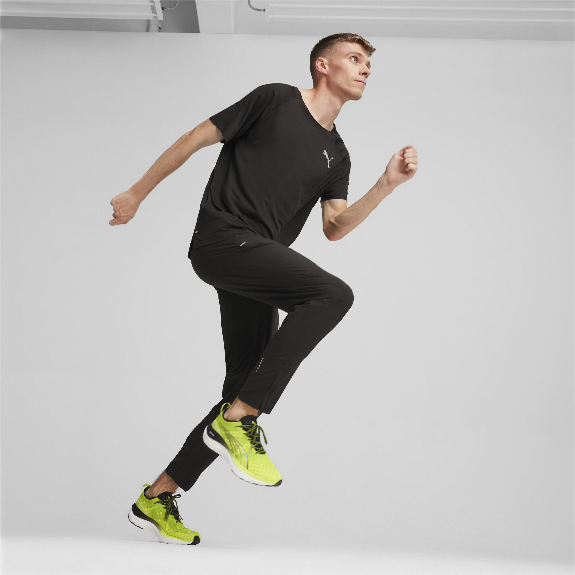 Scarpe da running ForeverRun NITRO™ da uomo PUMA Lime Pow Black White Green 3/7