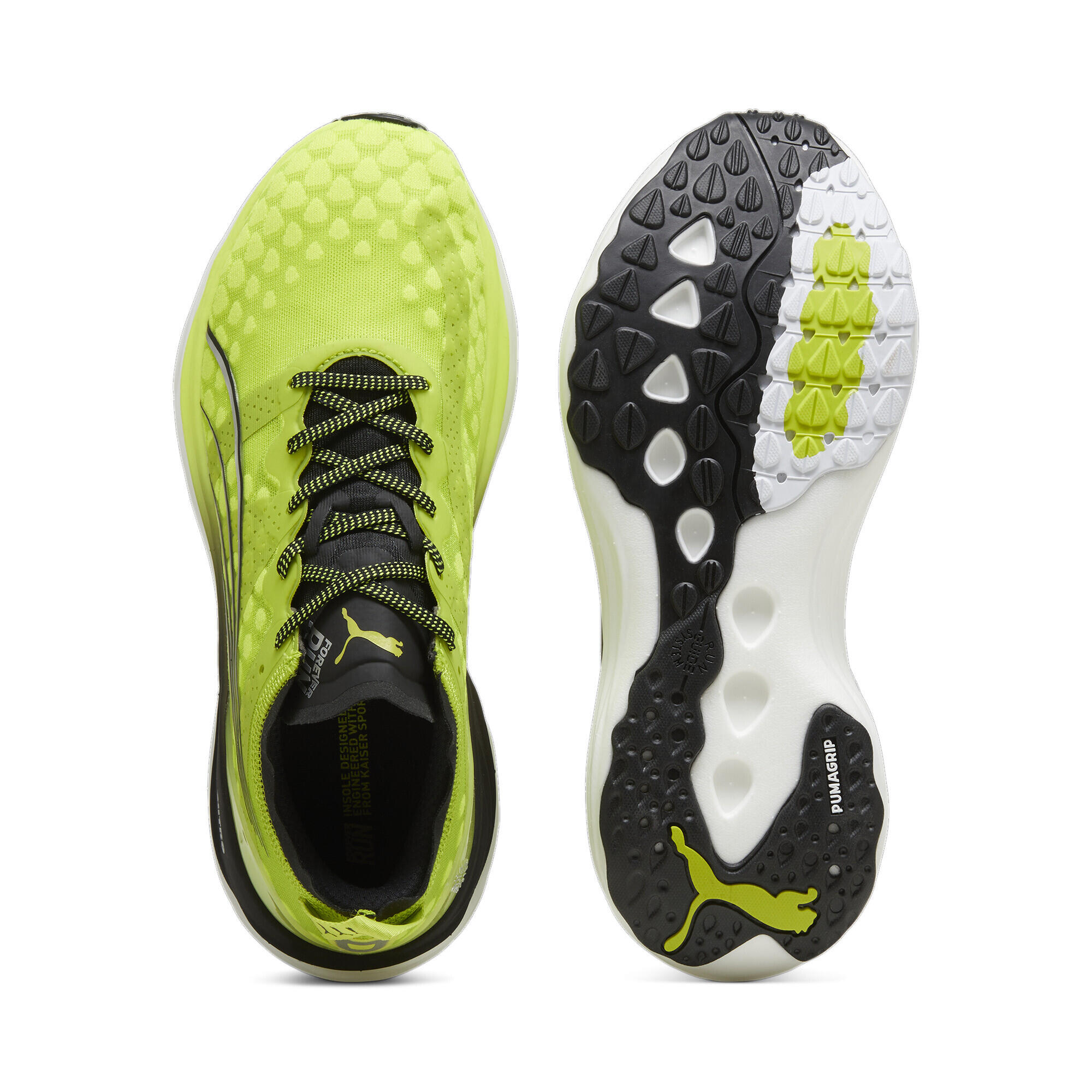 Scarpe da running ForeverRun NITRO™ da uomo PUMA Lime Pow Black White Green 6/7