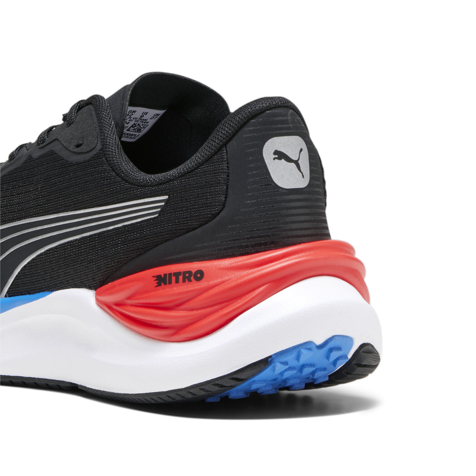 Scarpe da running Electrify NITRO™ 3 da uomo PUMA Black For All Time Red 4/7