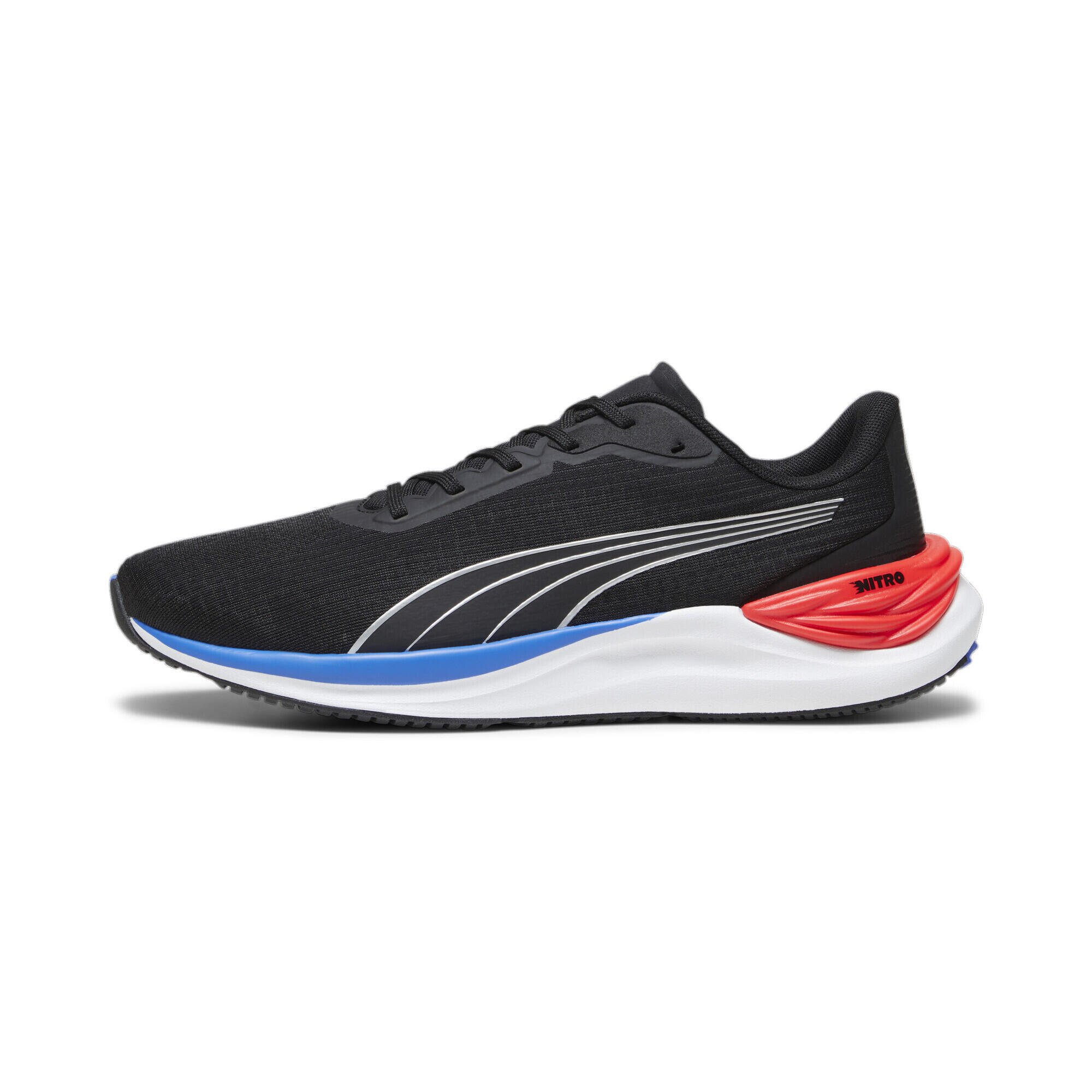 Scarpe da running Electrify NITRO™ 3 da uomo PUMA Black For All Time Red 5/7