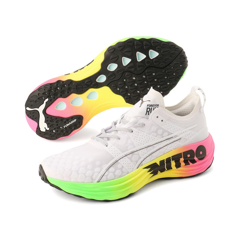 ForeverRUN NITRO Futrograde hardloopschoenen PUMA White Green Gecko