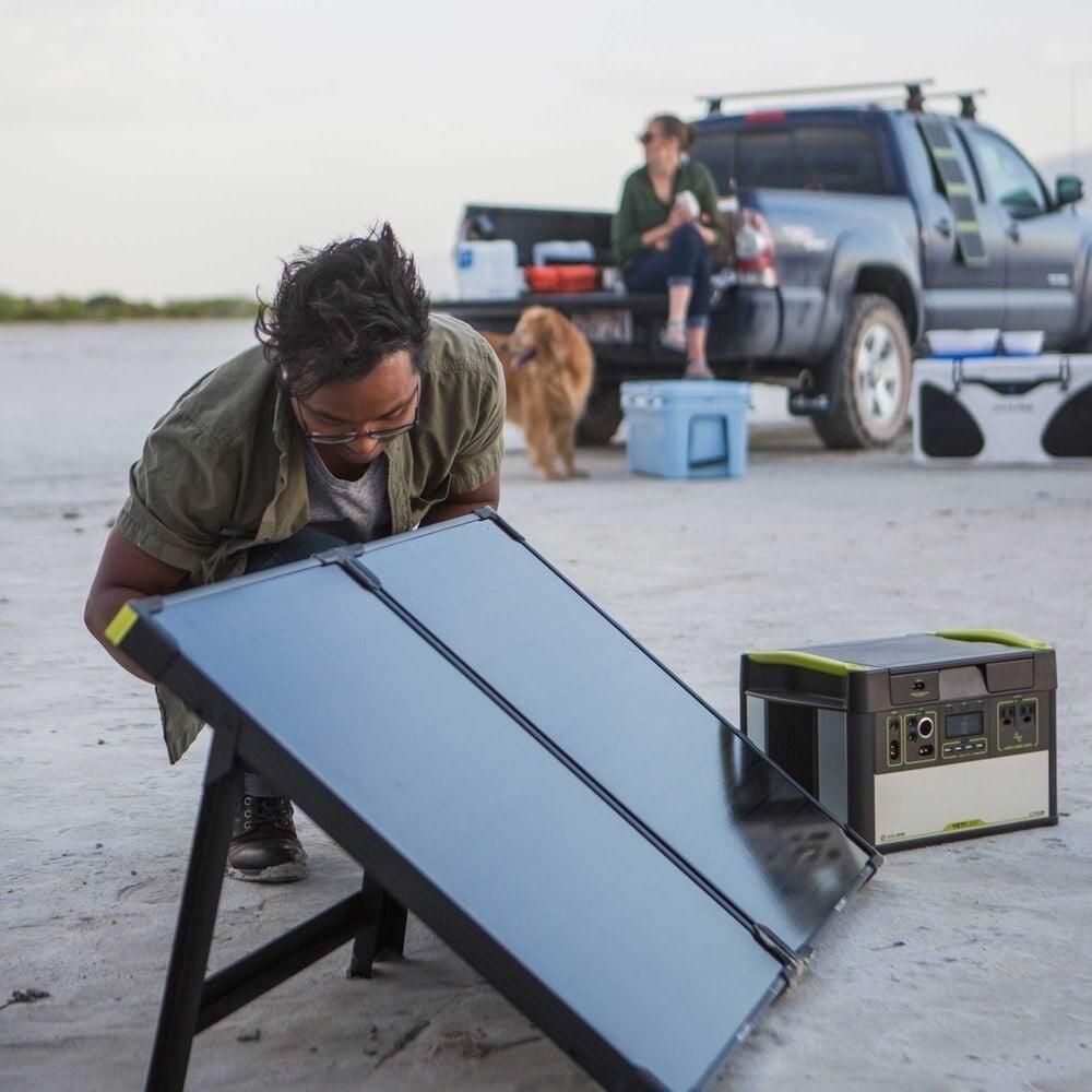 Panel solarny turystyczny Goal Zero Boulder 100 Briefcase, 100W 3/6