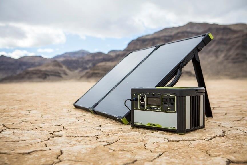 Panel solarny turystyczny Goal Zero Boulder 100 Briefcase, 100W 5/6