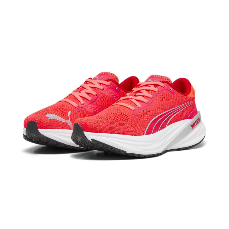 Chaussures de running Magnify NITRO™ Femme PUMA Fire Orchid For All Time Red