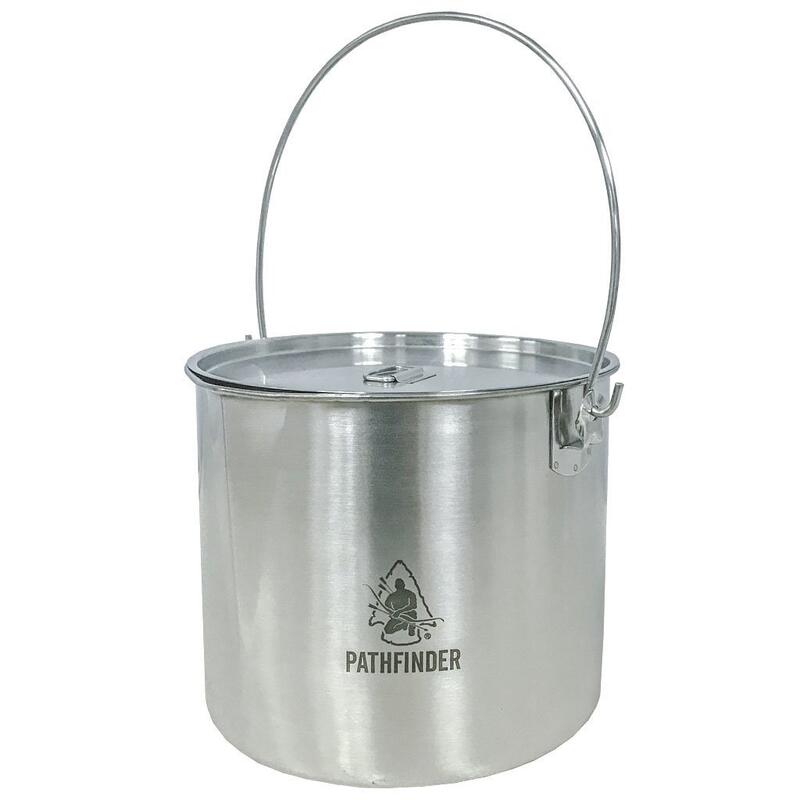 Pathfinder RVS Bushpot met deksel (3.5 L)