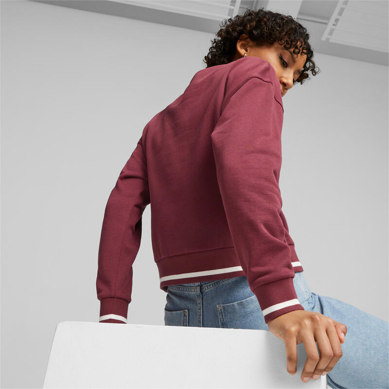 PUMA SQUAD Sweatshirt Damen PUMA Dark Jasper Red