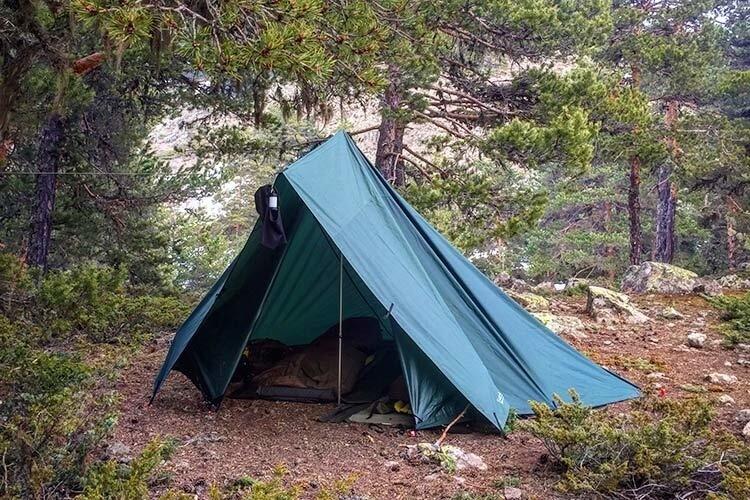 DD Hammocks Tarp 4x4 – Olive Green 3/6