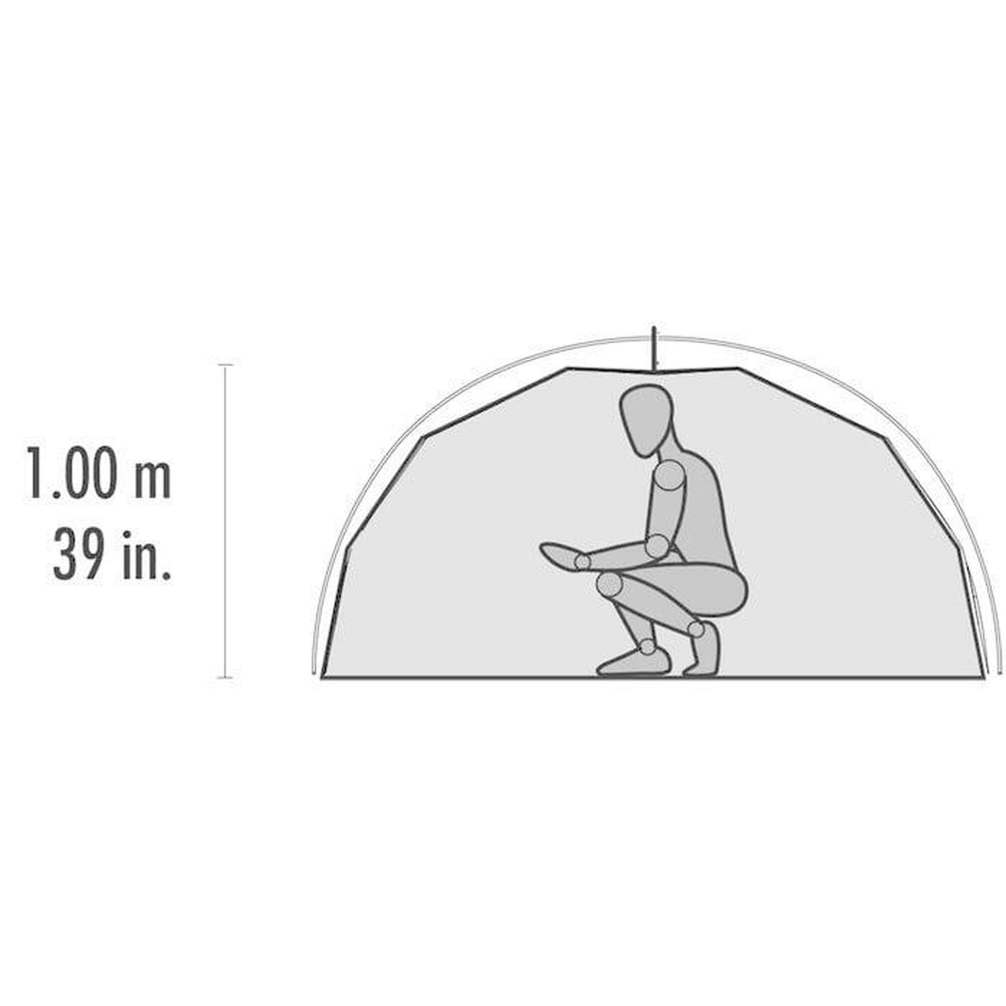 MSR Elixir 1 Tent - Green V2 Koepeltent