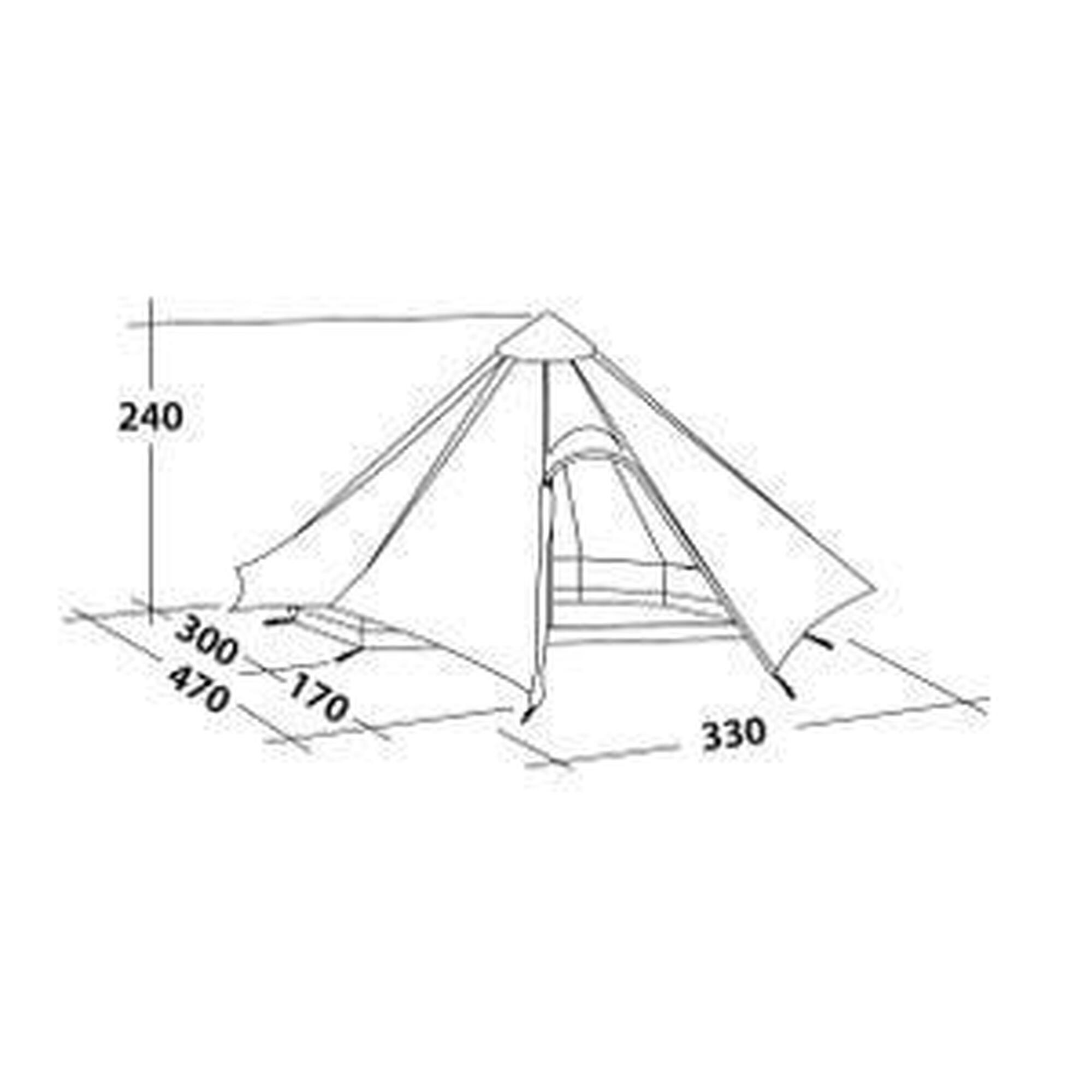 Robens Fairbanks Grande - 7 Persoons Tent Tipi-tent