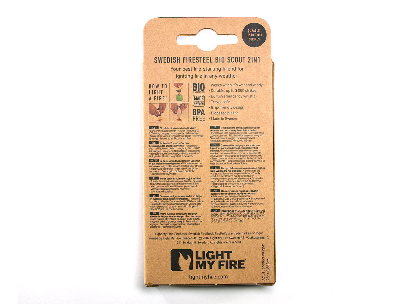 Light My Fire Firesteel Bio Scout - Hazy Blue 2/6
