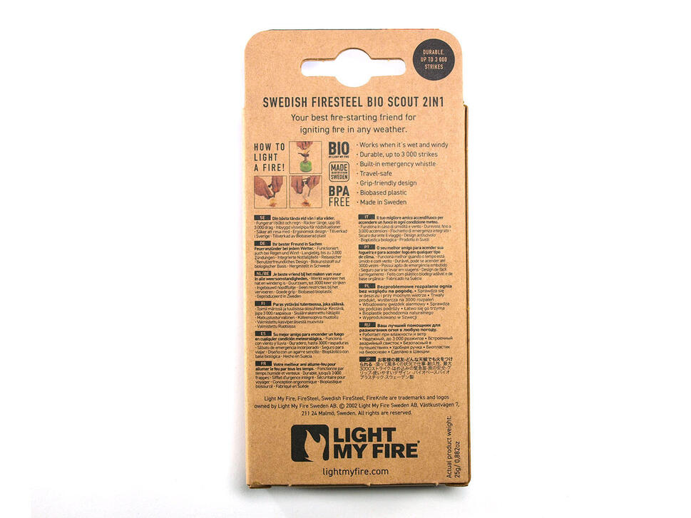 Krzesiwo Szwedzkie Light My Fire Scout 2 in 1 hazyblue