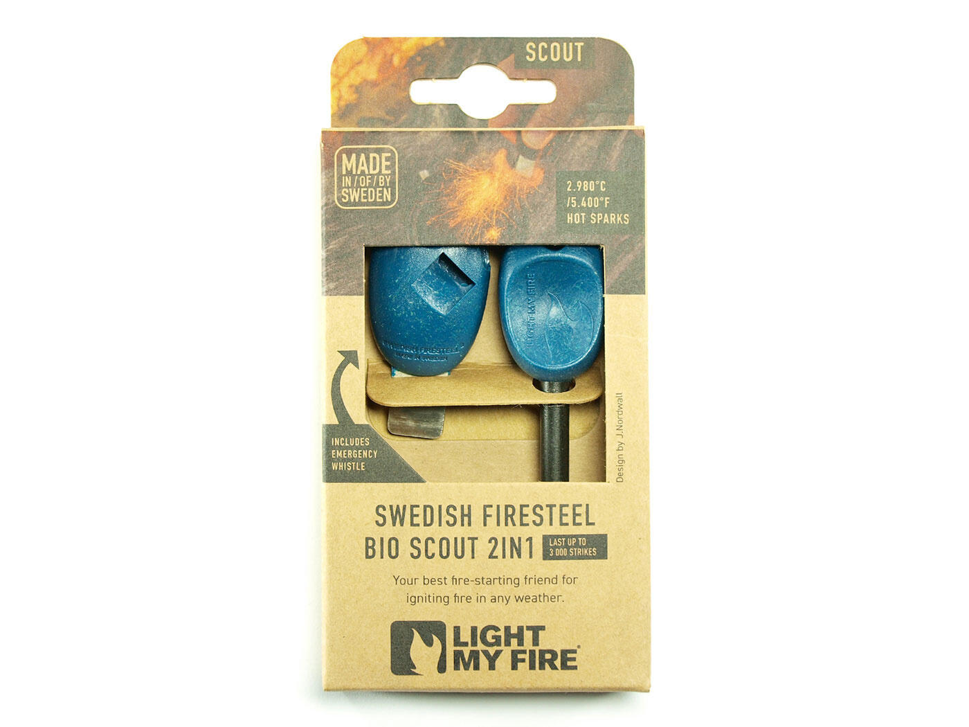 Light My Fire Firesteel Bio Scout - Hazy Blue 3/6