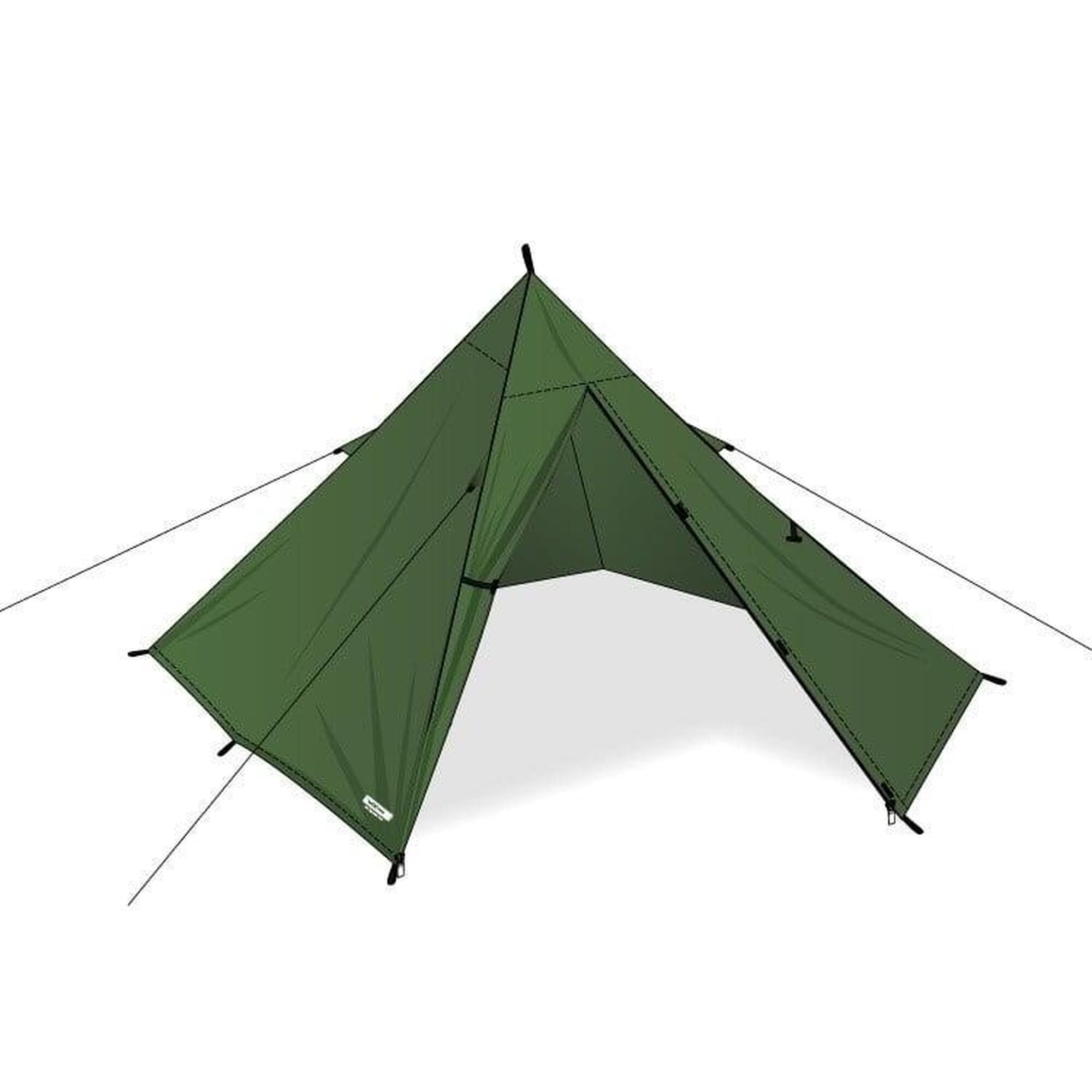 DD Hammocks SuperLight - XL Pyramid Tent Tipi-tent