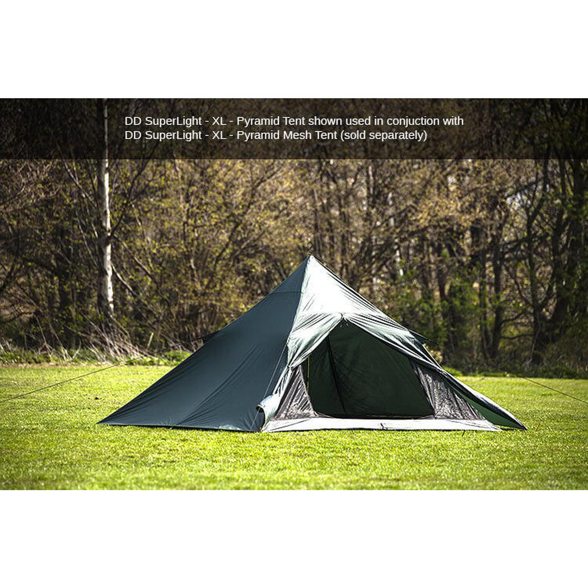 DD Hammocks SuperLight - XL Pyramid Tent Tipi-tent