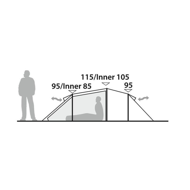 Robens Voyager 3EX - 3 Persoons Tent Tunneltent