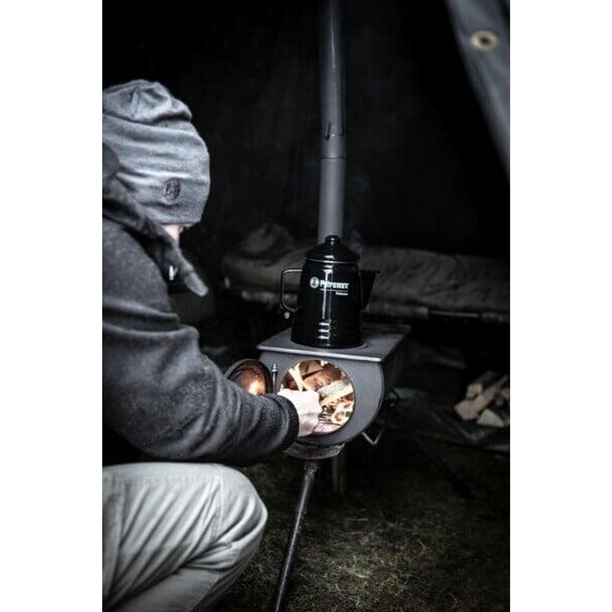 Petromax Loki 2 - Poêle de Tentes Chauffante en Bois