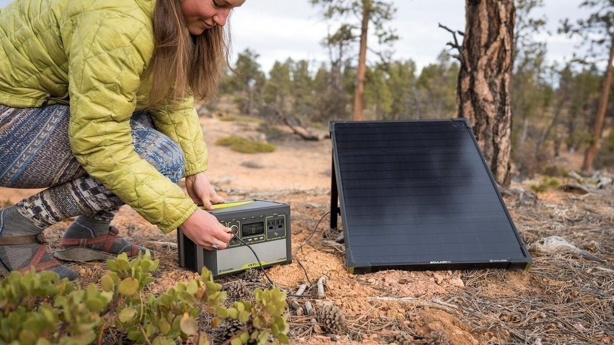 Pannello solare Goal Zero Boulder da 50 W 5/6