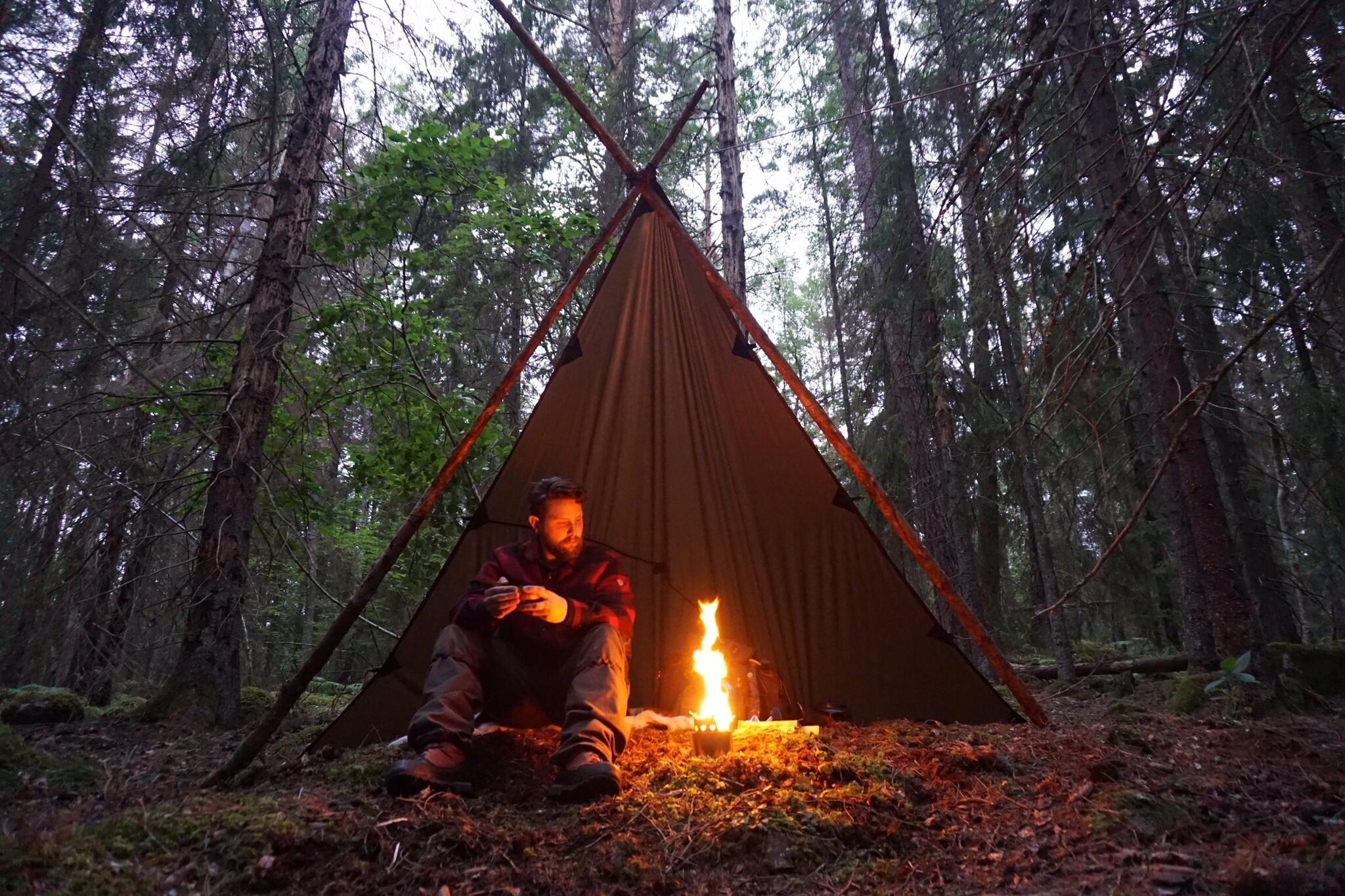 DD Hammocks Tarp 3x3 - Noir Jet 4/6
