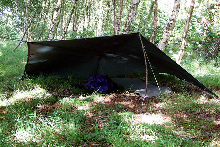 DD Hammocks Tarp 3x3 - Noir Jet 2/6