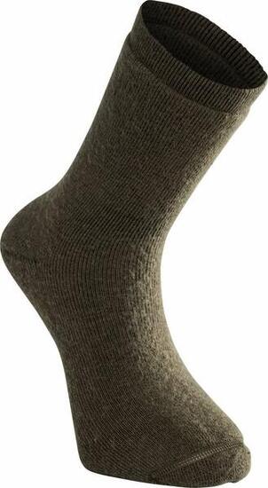 Woolpower Merino-Socken Ullfrotté Original 400 - Tannengrün