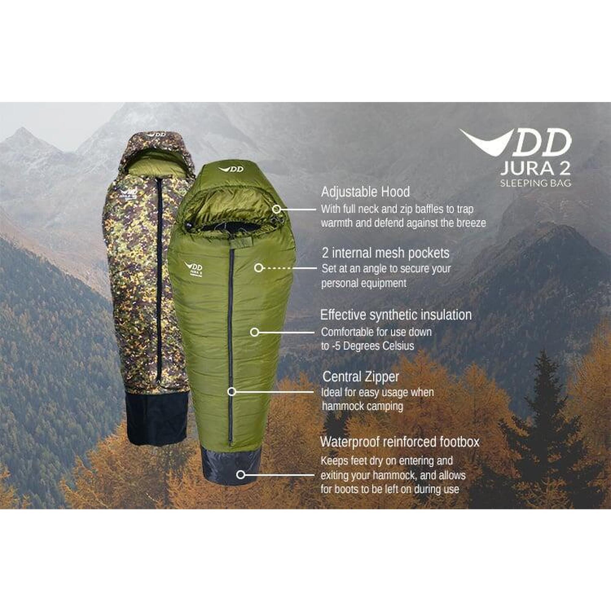 Sac de dormit DD Hammocks Jura 2 Camo