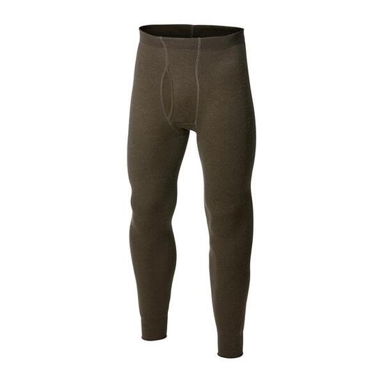 Woolpower Merino Base Layer Long Johns 200 - mit Fliege - Tannengrün
