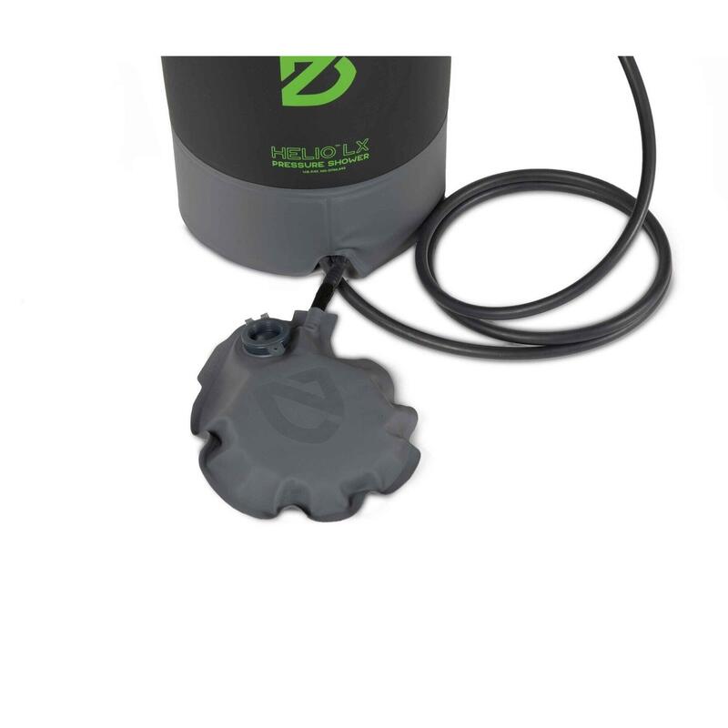 Nemo Equipment Helio LX Pressure Shower - Douche Extérieure - Noir/Vert Pomme