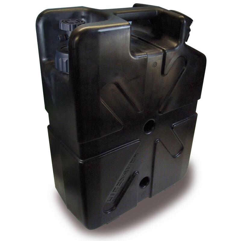 Lifesaver Jerrycan 20000 ZWART