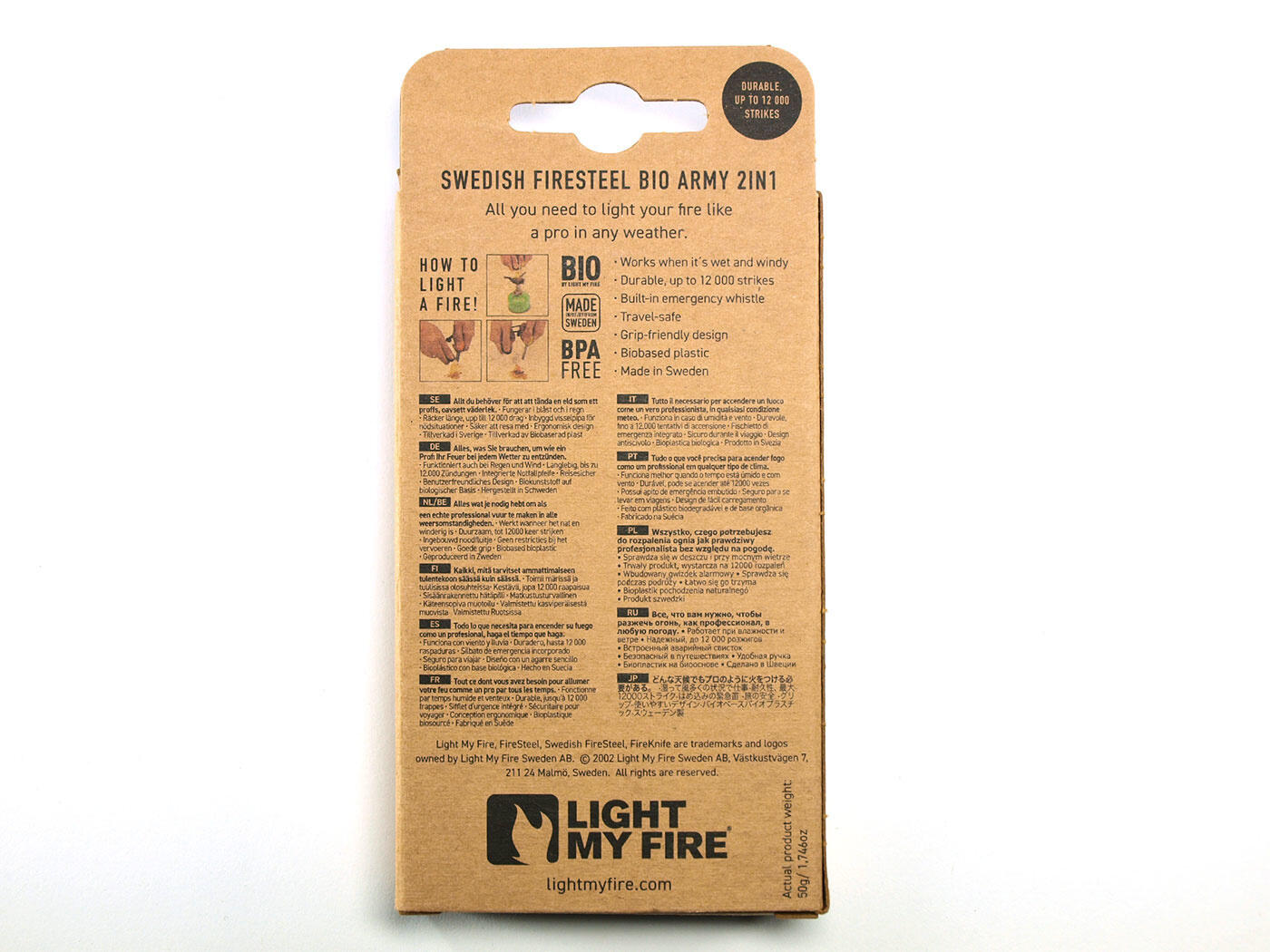 Light My Fire Firesteel Bio Army - Cocoshell 2/6