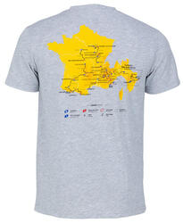 T-shirt Parcours 2024 TDF - Collection officielle Tour de France - Cyclisme