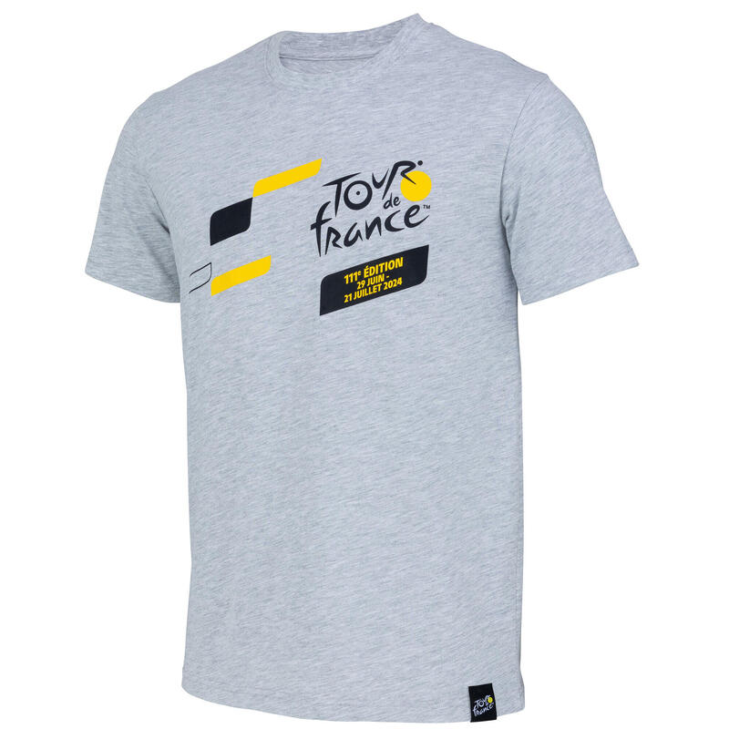 T-shirt Parcours 2024 TDF - Collection officielle Tour de France - Cyclisme