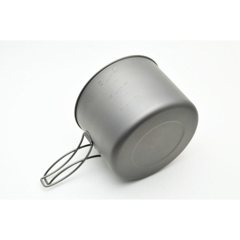 Toaks Titanium 1600ml Pan - Multifunctioneel Deksel