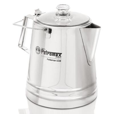 Petromax Perkomax Edelstahl Perkolator - 28 Tassen
