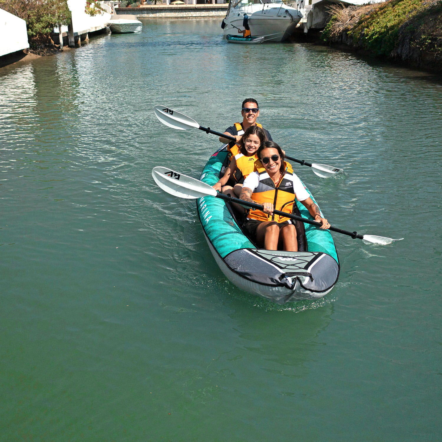 Kajak pompowany AQUA MARINA LAXO 380 2022 Zestaw z pompką elektryczną STAR 6 4/5