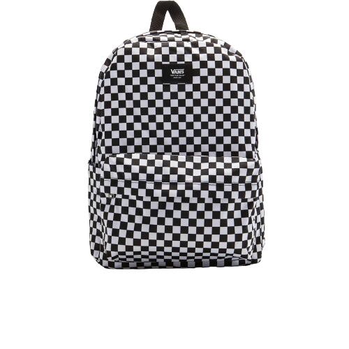 Mochila Vans old skool check Blanco