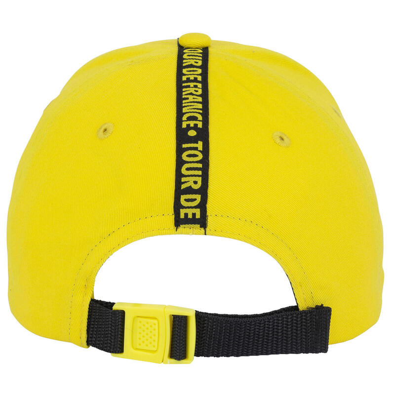 Casquette à Pois Tour De France Officielle – Collection Cyclisme, Taille Adulte Réglable, 100 % Coton