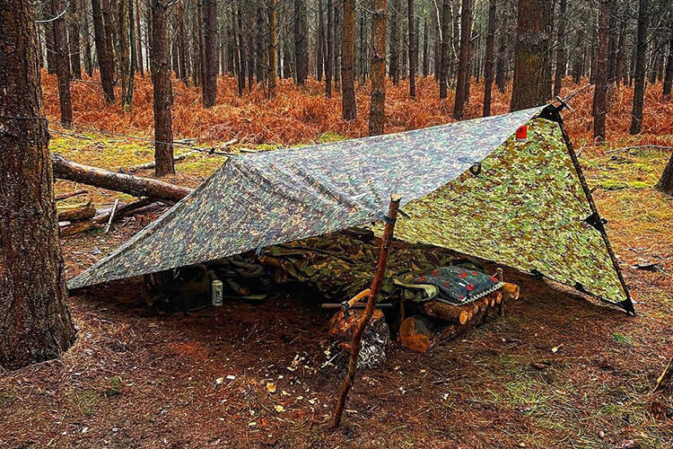 DD TARP 3m x 3m マルーンレッド DD Hammocks Tarp 3x3 Pro MC | Decathlon