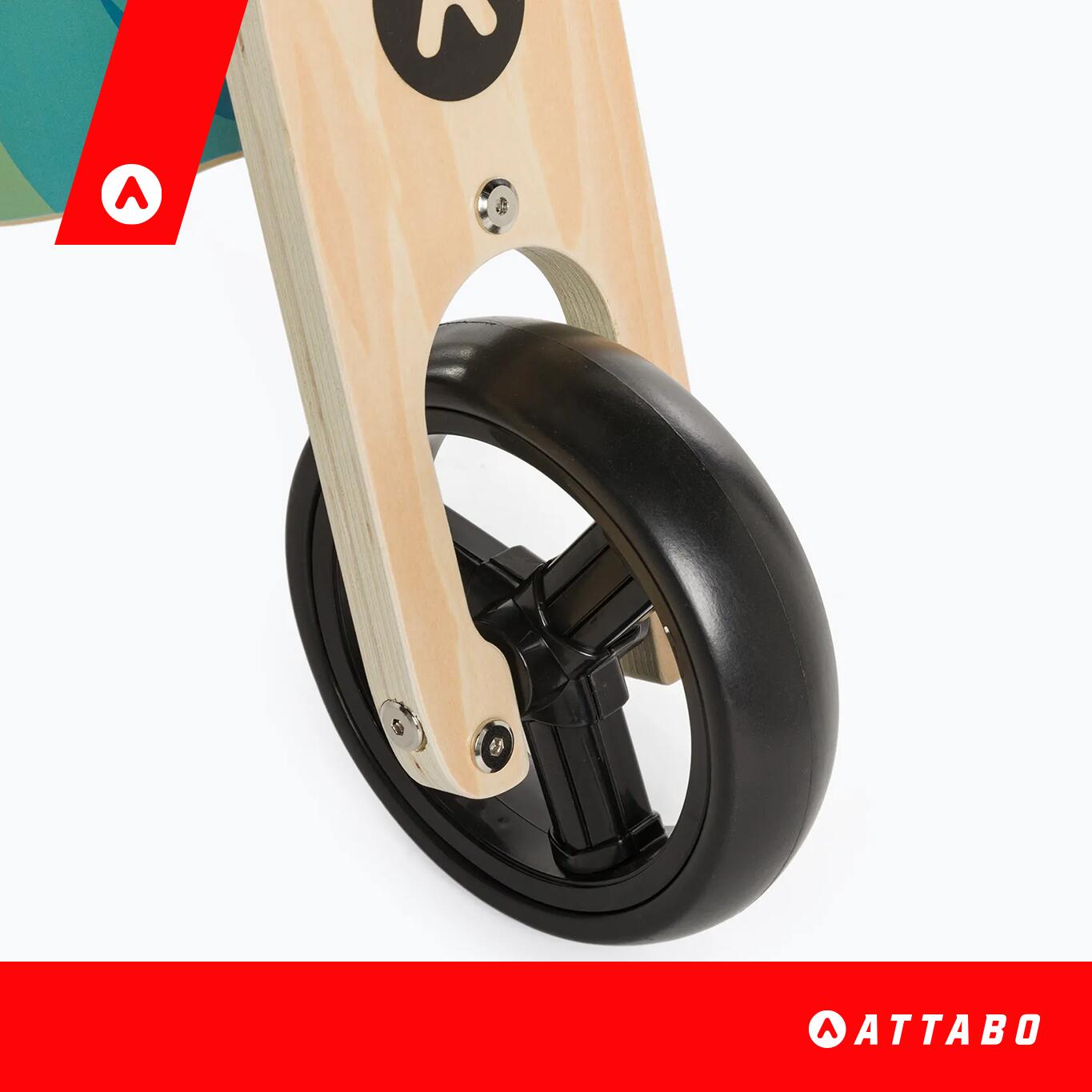 Bicicleta de equilibrio ATTABO Ride 2 en 1 7" 4/7
