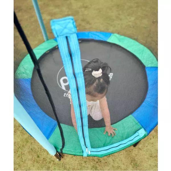 Plum: Springsafe Junior trambulin védőhálóval - 122 cm