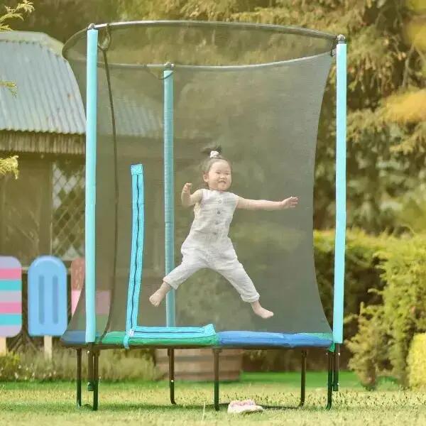 Plum: Springsafe Junior trambulin védőhálóval - 122 cm 2/5