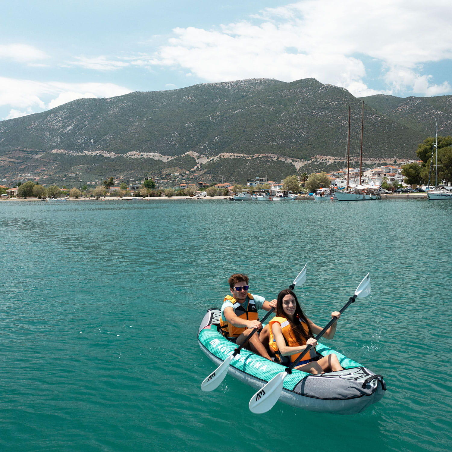 Kajak pompowany AQUA MARINA LAXO 320 2022 + Pompka elektryczna STAR 6 5/5